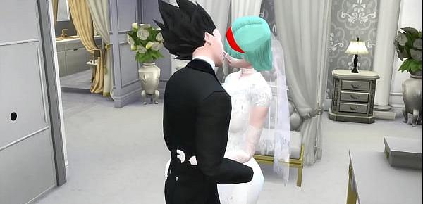 trendsEl Matrimonio de Bulma Episodio 2 Hermosa Esposa Recien Casada en su Boda le toman fotos eroticas al frente de su Marido Cornudo follada por el Viejo Netorare Hentai